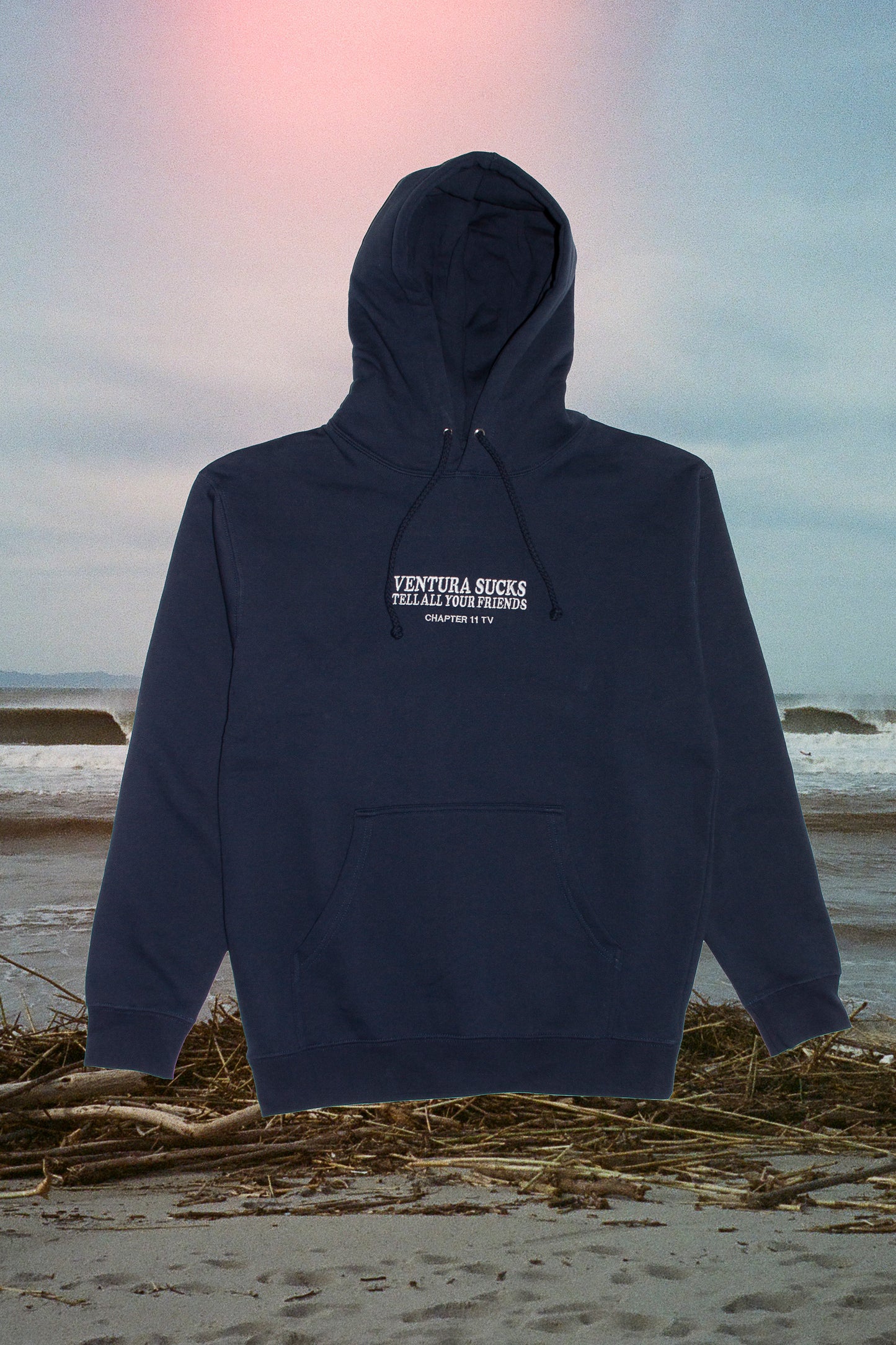 Ventura Sucks Hoodie Navy