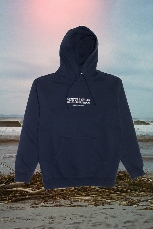 Ventura Sucks Hoodie Navy