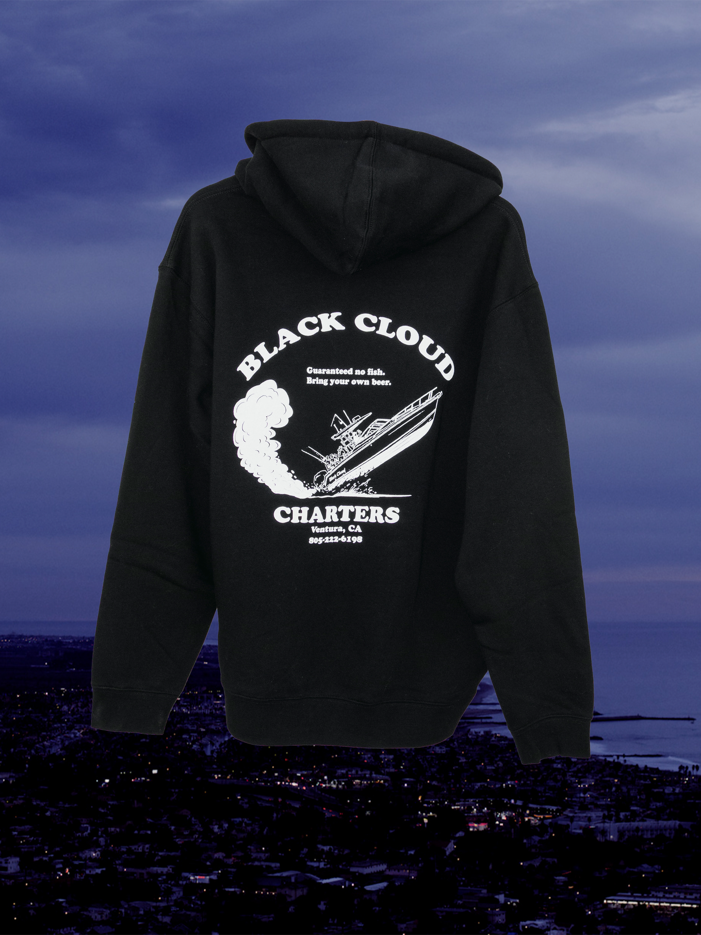 Black Cloud Charter Hoodie