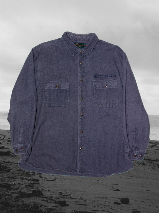 Grey Flannel Button Up