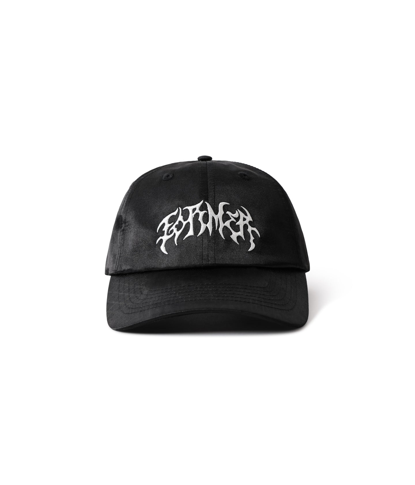 PUNCTURE SATIN CAP // BLACK