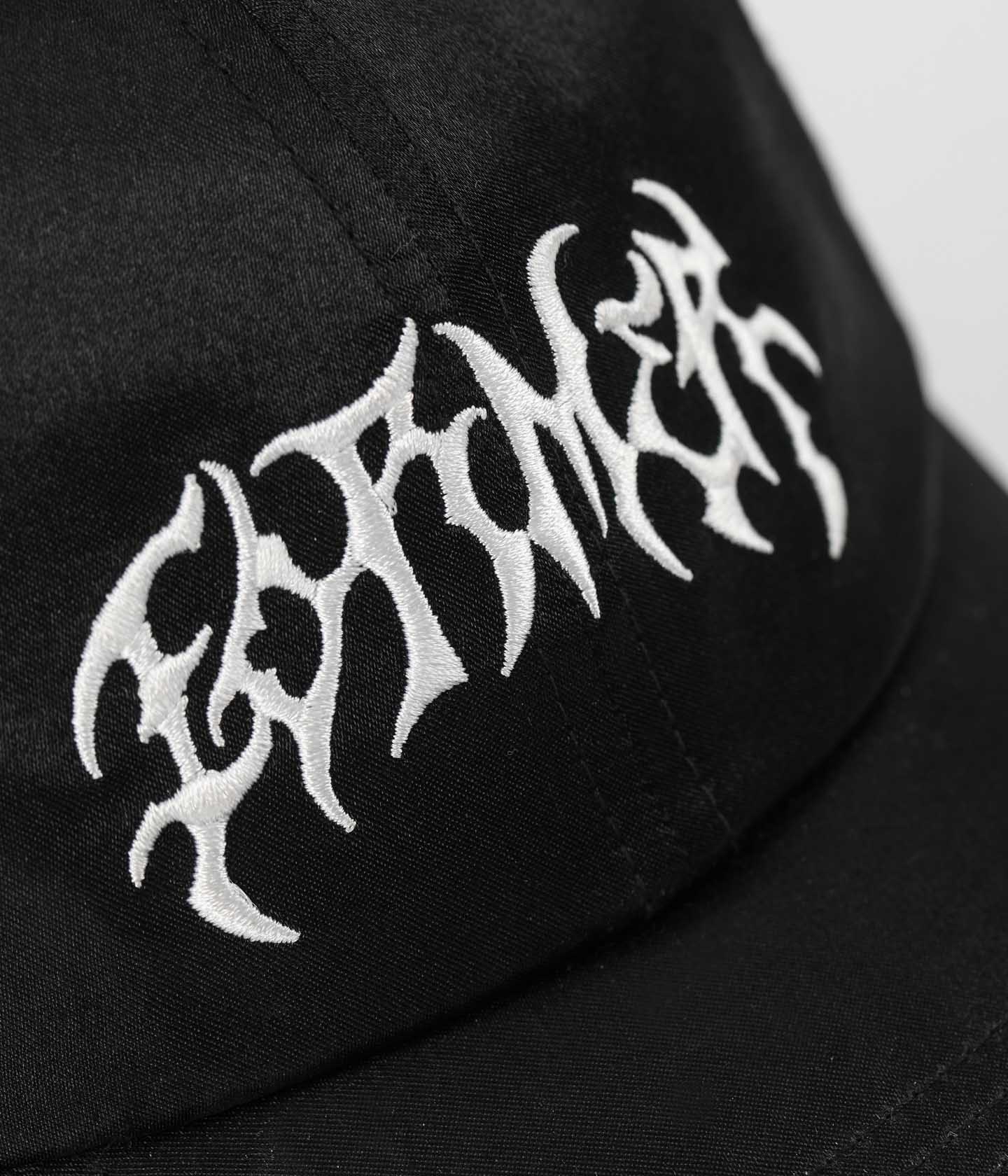 PUNCTURE SATIN CAP // BLACK