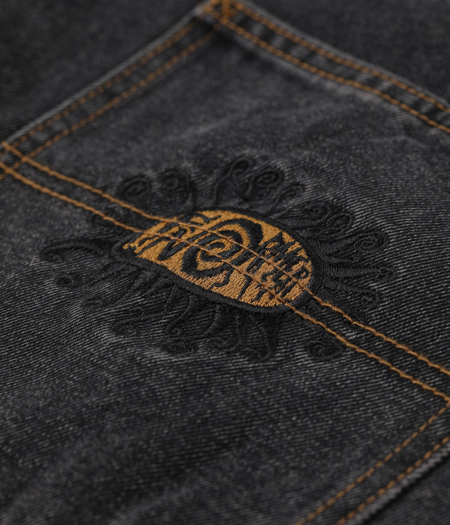 REYNOLDS DENIM PANT - WASHED BLACK