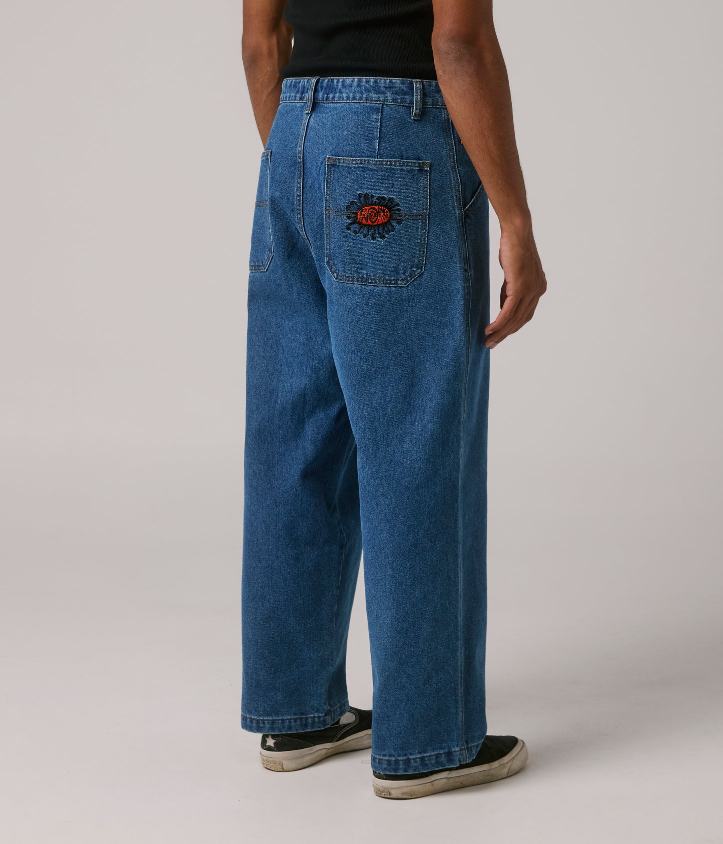 REYNOLDS DENIM PANT - WORN BLUE