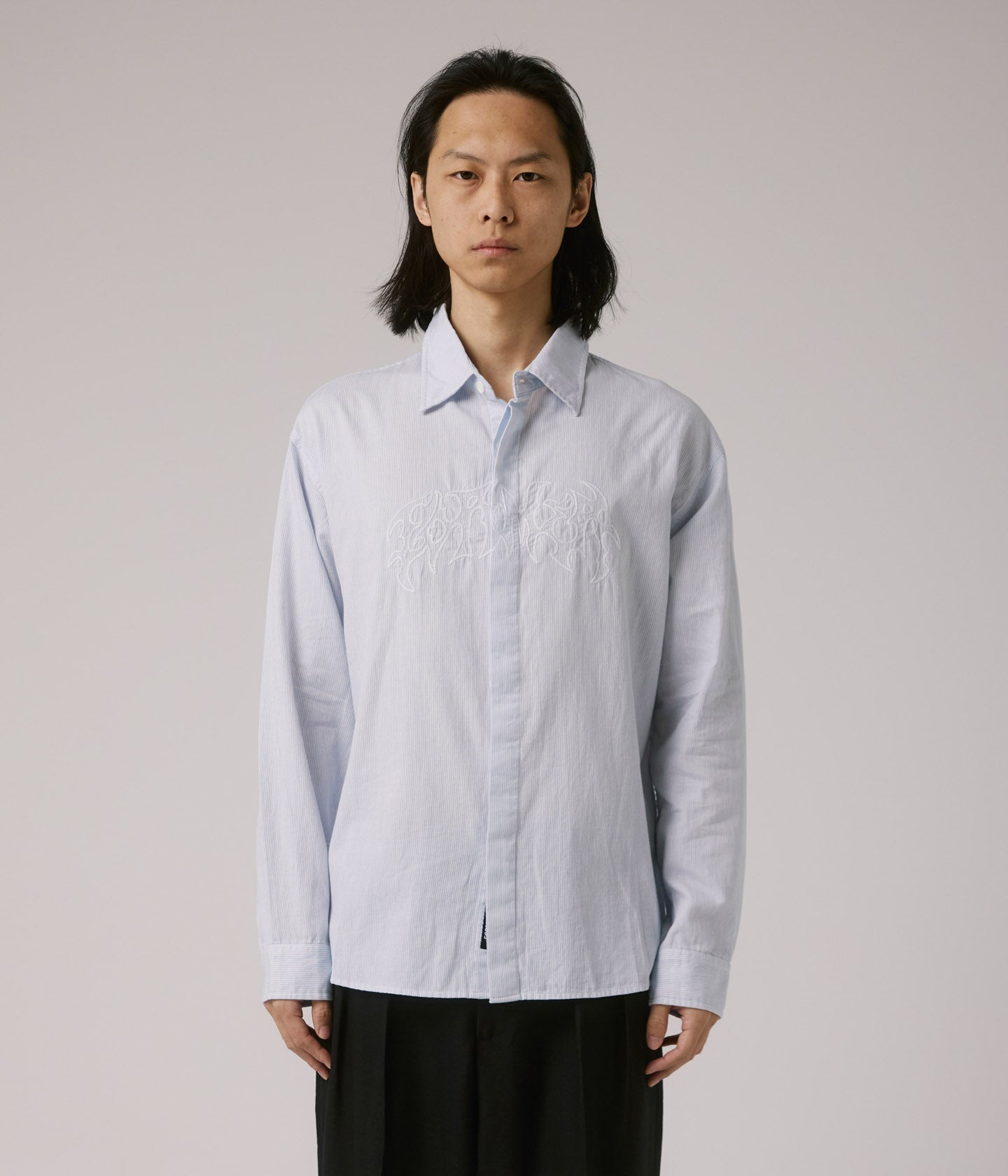 PUNCTURE LS SHIRT // WHITE