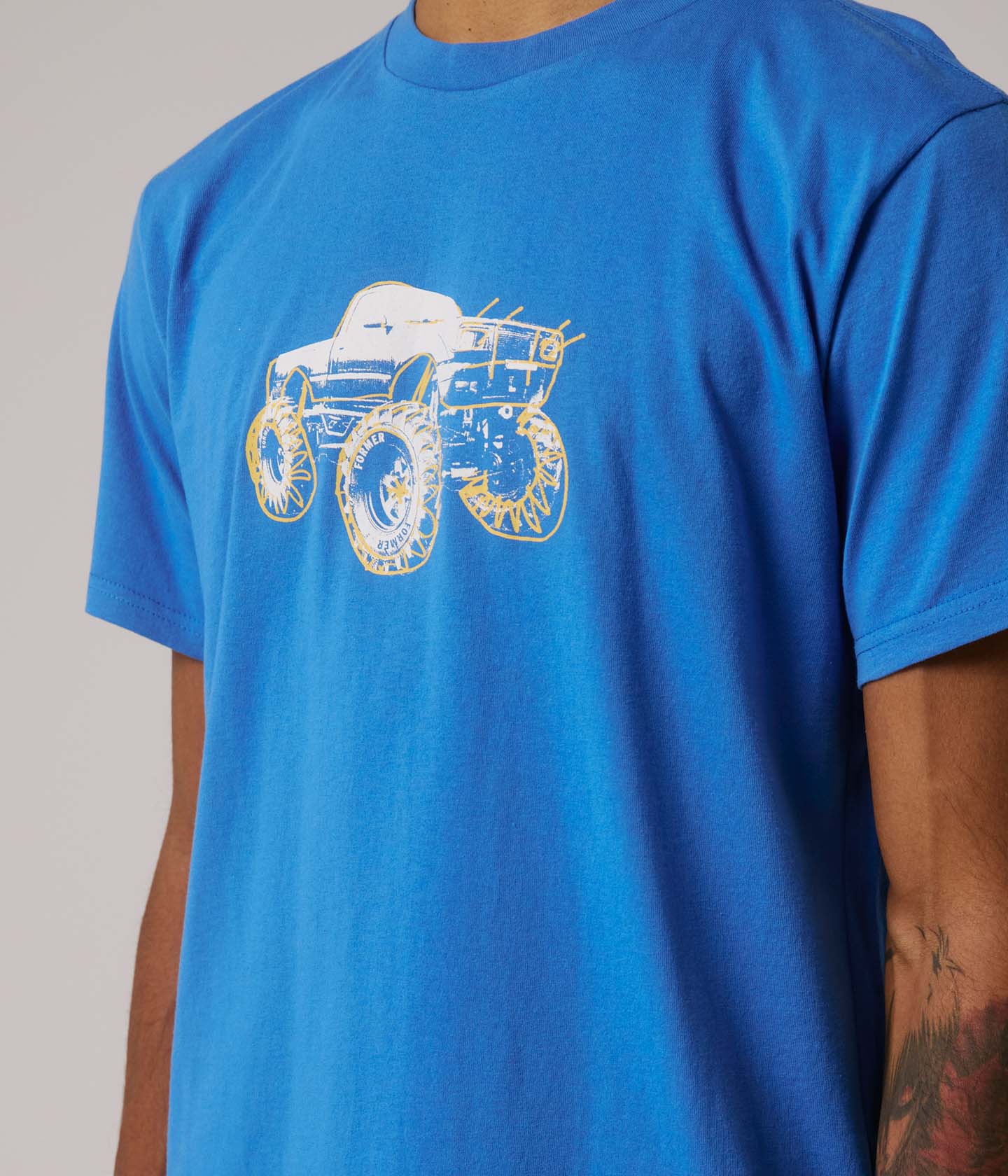 CONFIDENTIAL T-SHIRT // ROYAL BLUE
