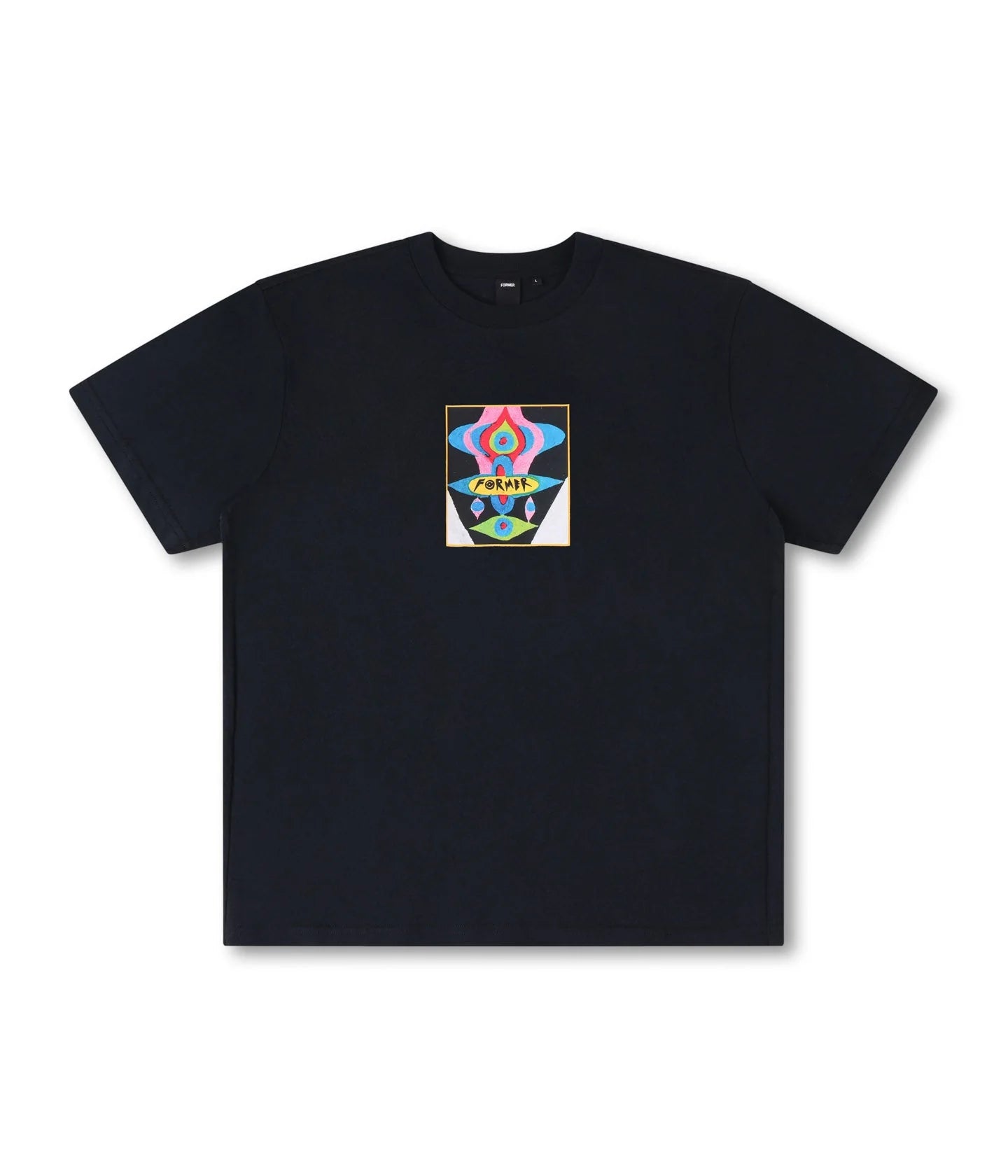 DROID PASTEL T-SHIRT // BLACK