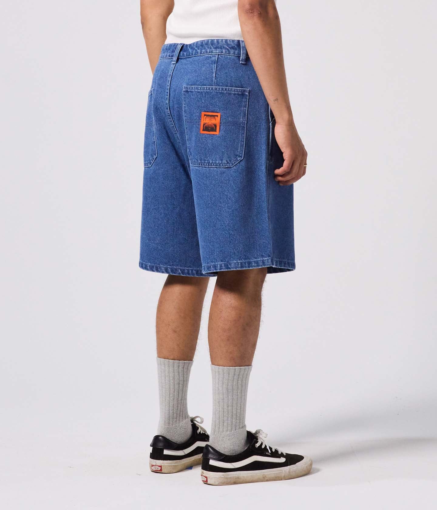 REYNOLDS 21' DENIM WALKSHORT - WORN BLUE
