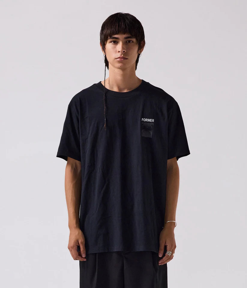 Two Tone Crux tee Black