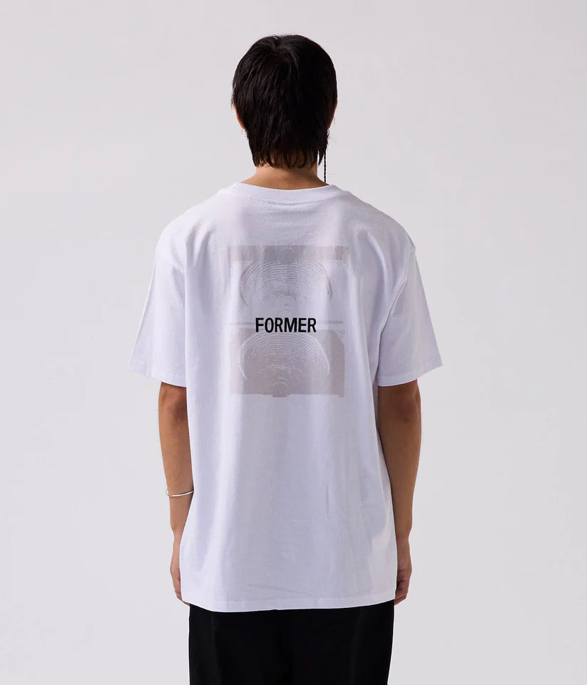 Two Tone Crux tee White