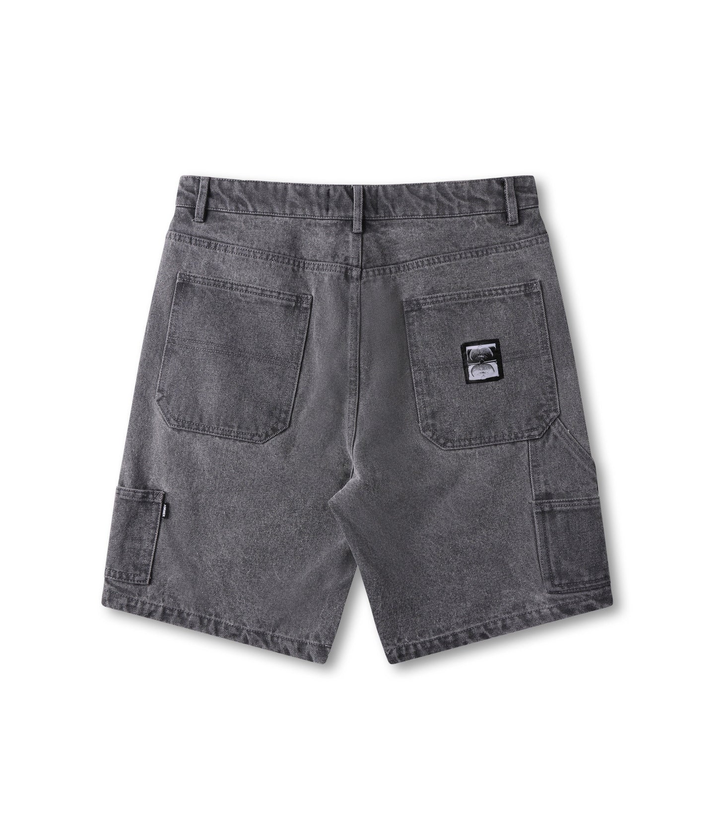 VT DISTEND DENIM 20.5" CARPENTER SHORT // WASHED GREY