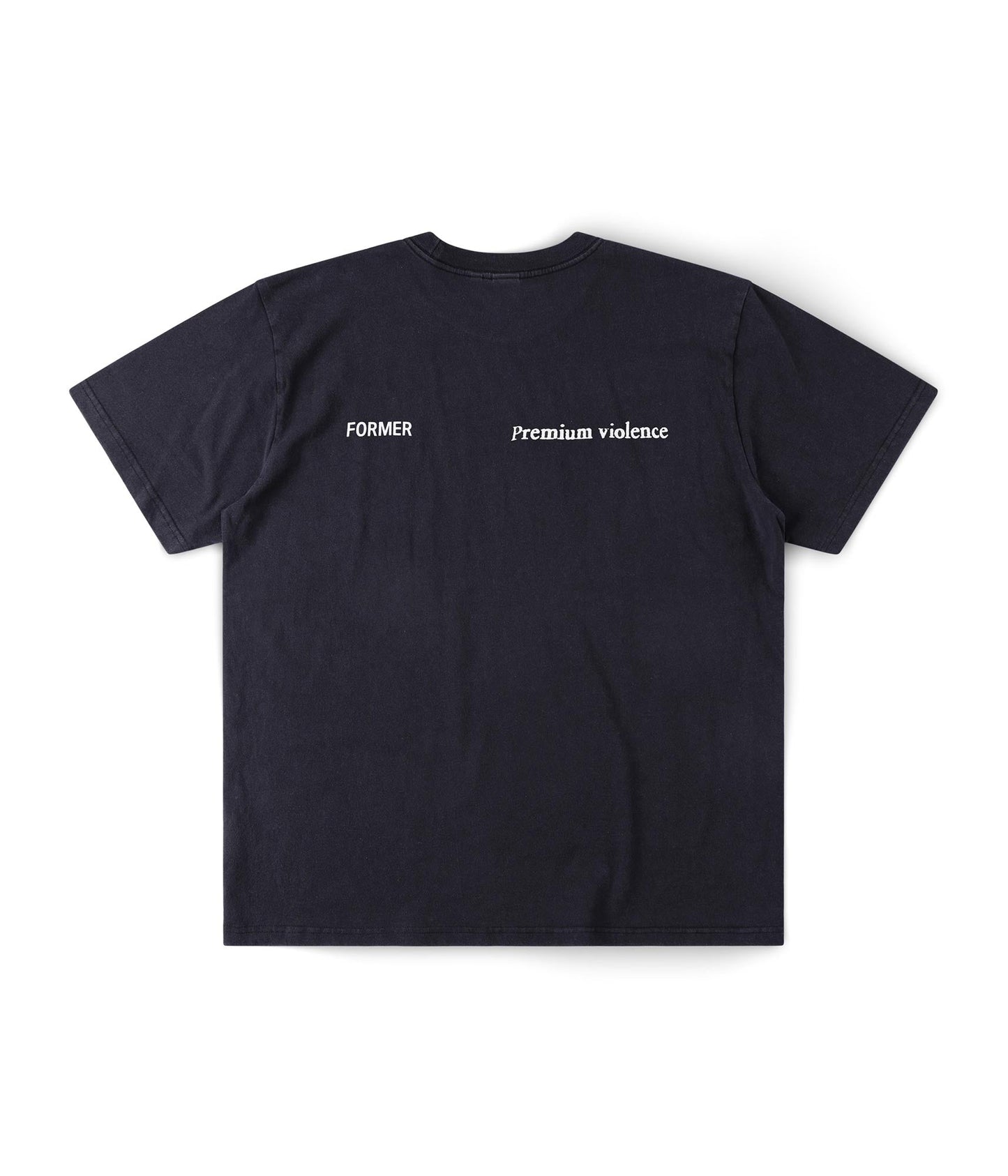 FORMER All Over Crux Scam T-shirt in MERCH BLACK - Destroyed By Dane Collection