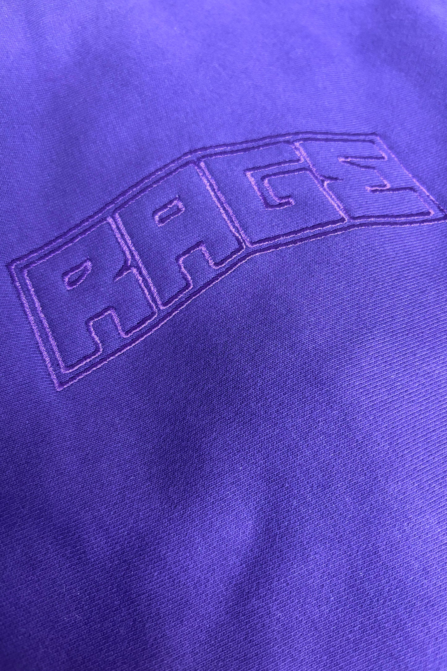 Rage Hoodie Purple w/ Tonal Embroidery