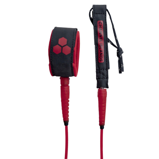 CI Round Comp Leash - Blood Red