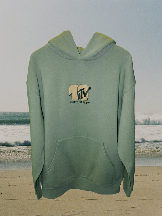 Classic Logo Hoodie Olive
