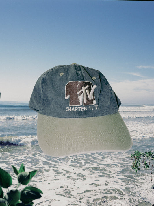 Classic Logo Hat Washed Denim
