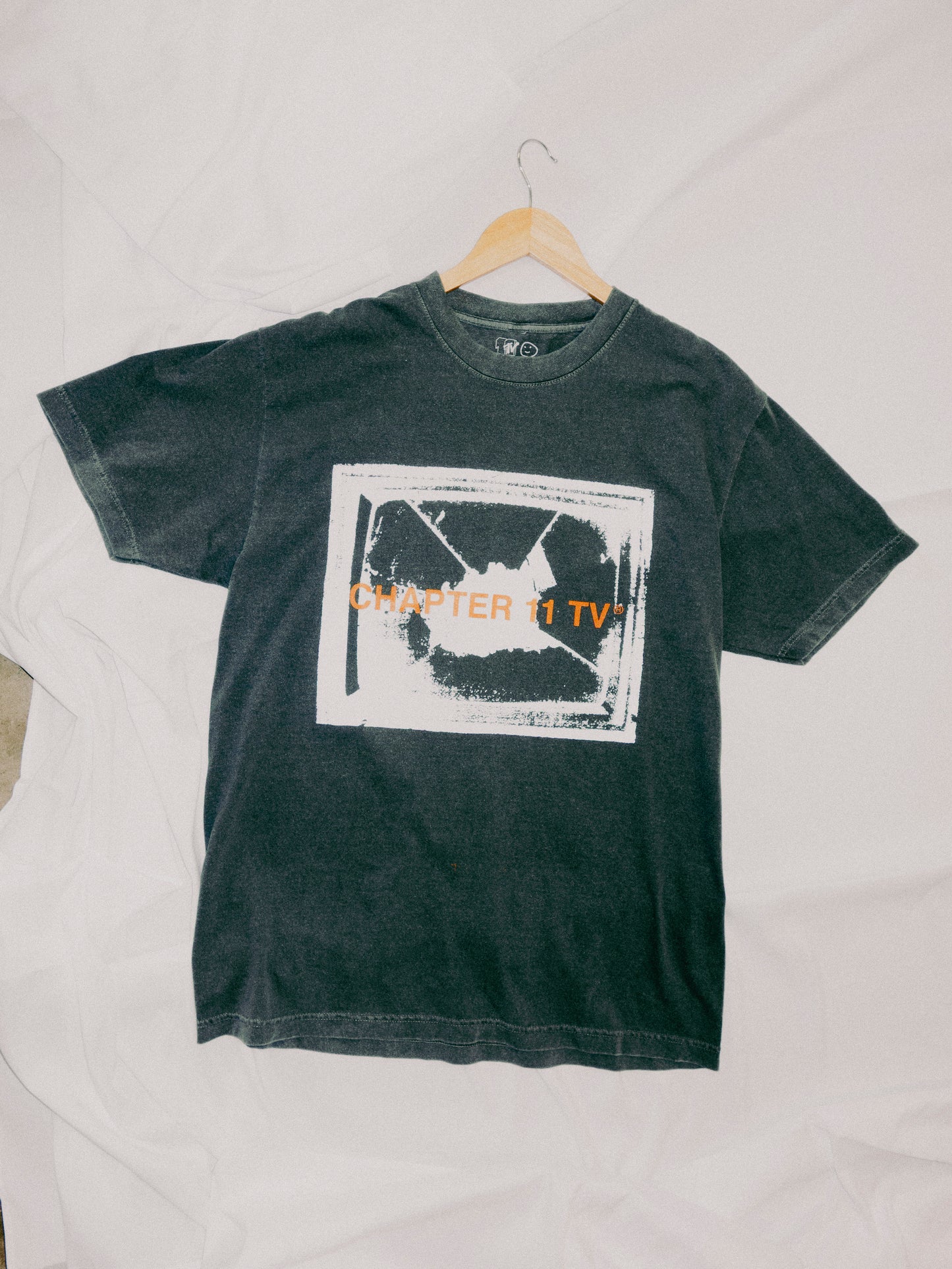 Busted Script tee
