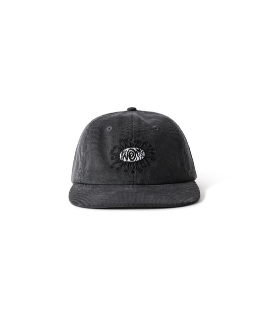 HALO CORD CAP - CHARCOAL