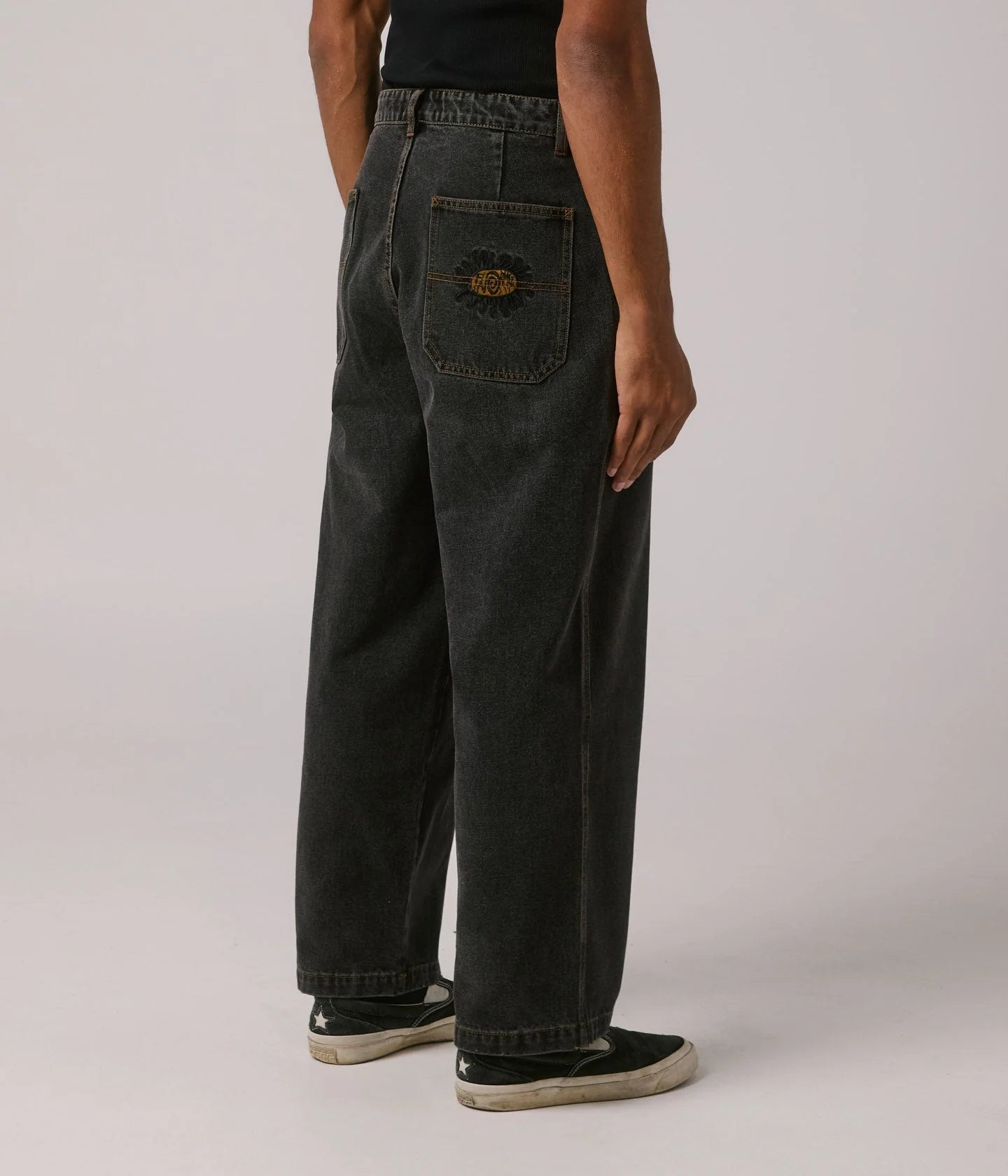 REYNOLDS DENIM PANT - WASHED BLACK