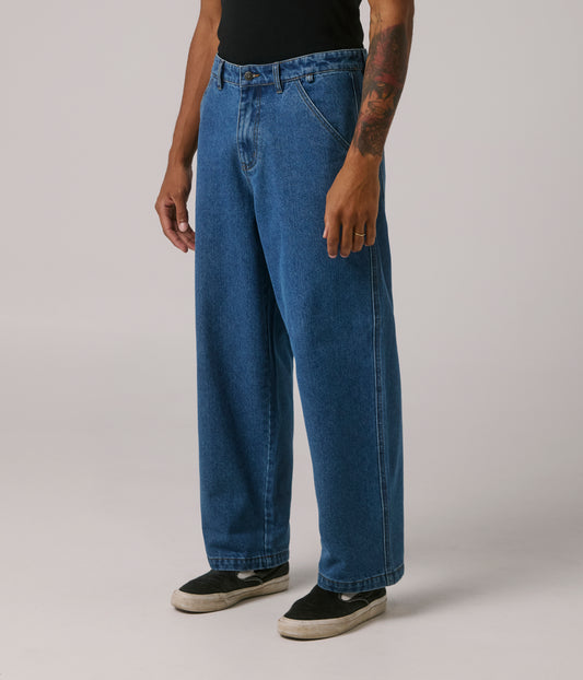 REYNOLDS DENIM PANT - WORN BLUE