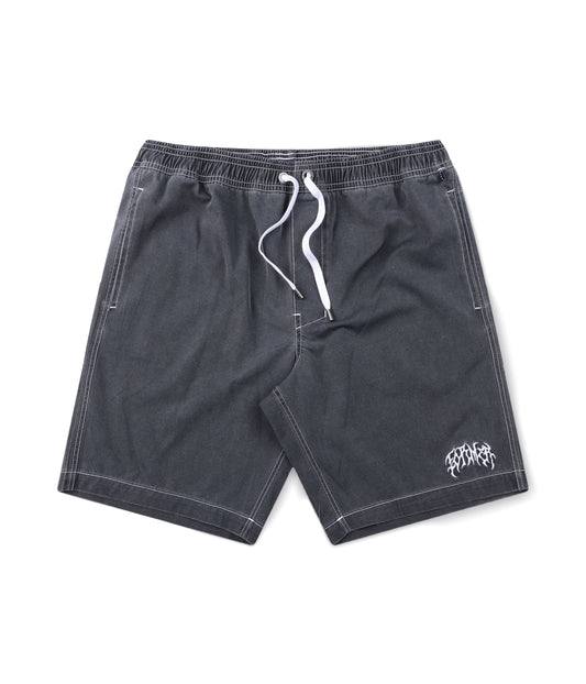 SWANS PUNCTURE 18" SWIM SHORT // BLACK