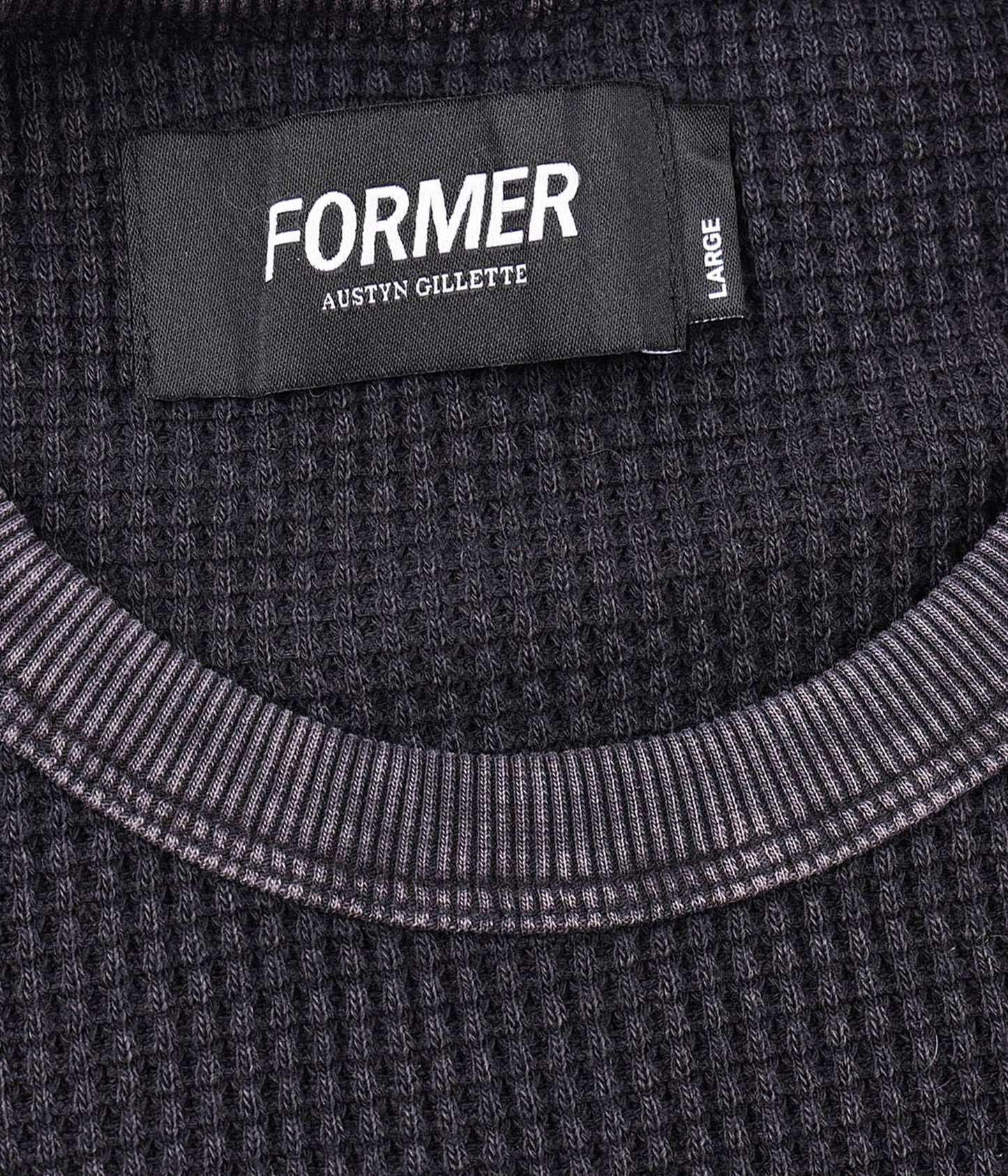 AG WAFFLE // ACID BLACK