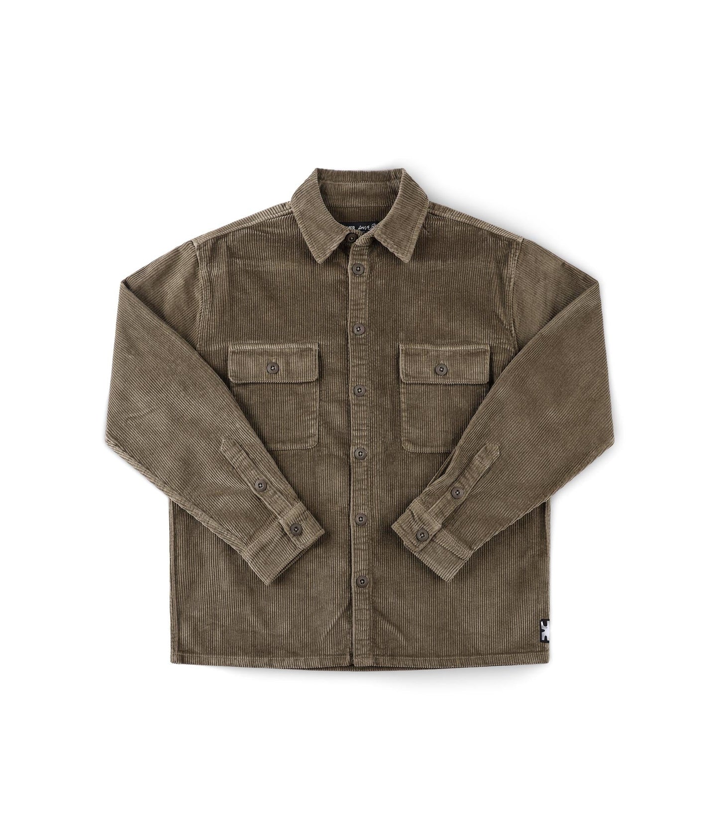 REYNOLDS CORD LS SHIRT // PINE
