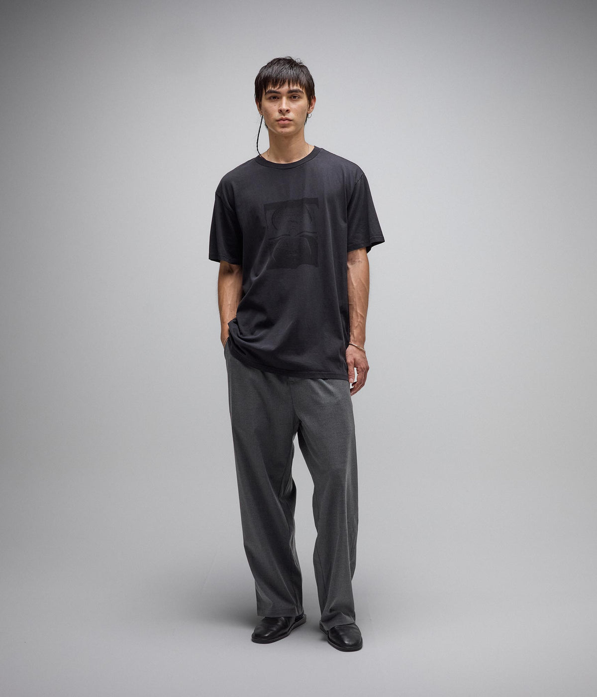 CRUX T-SHIRT // WASHED BLACK