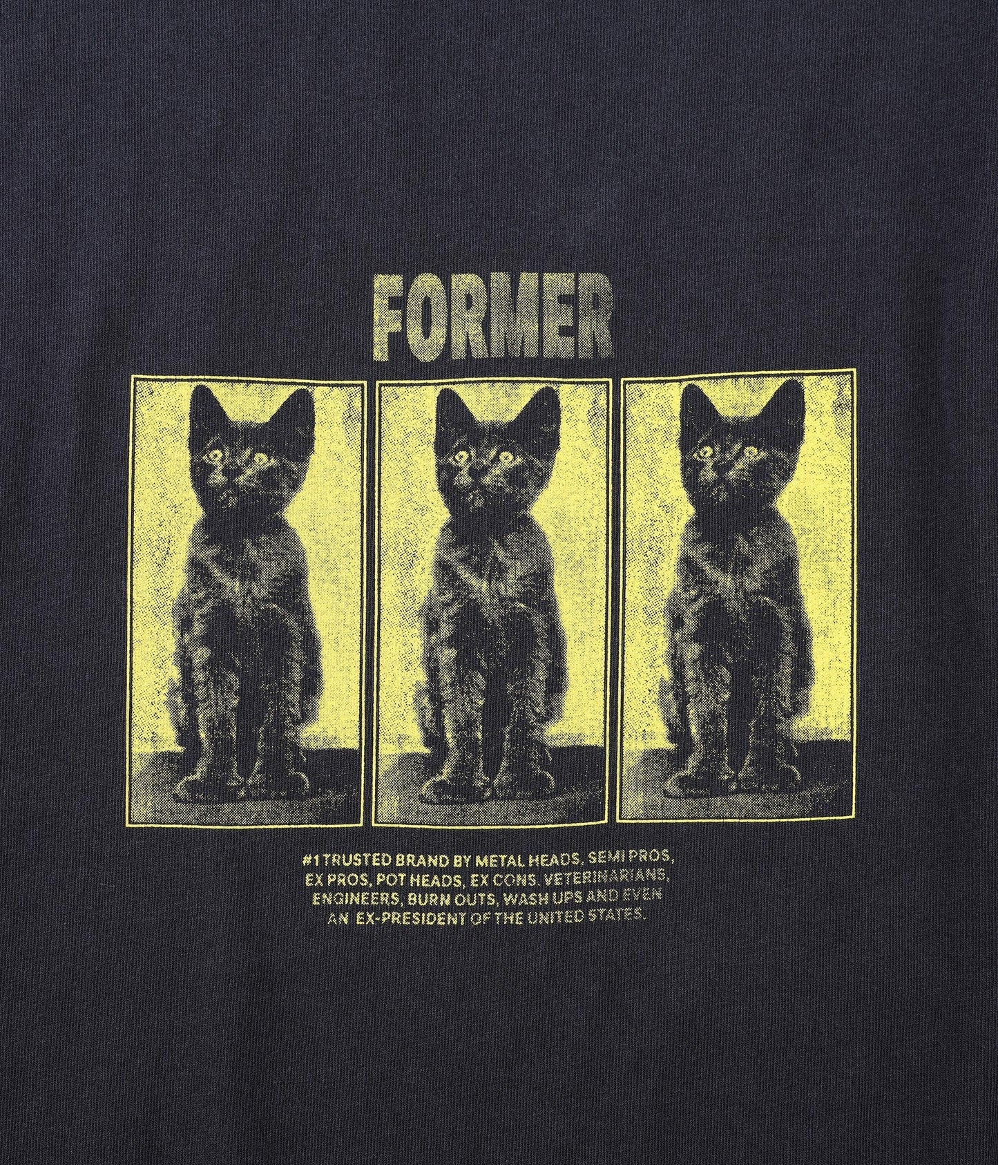 VET T-SHIRT // WASHED BLACK