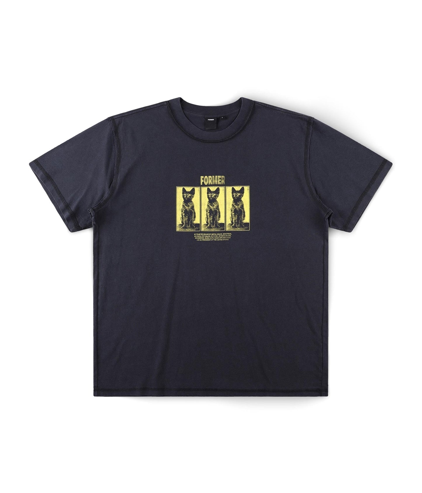 VET T-SHIRT // WASHED BLACK