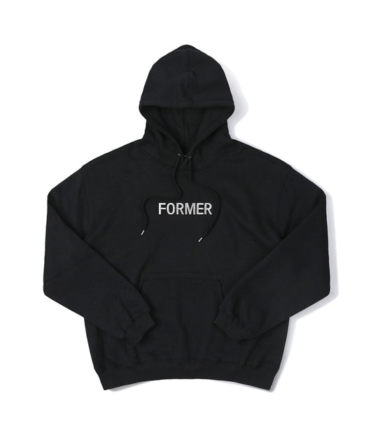 LEGACY EMB HOOD // BLACK