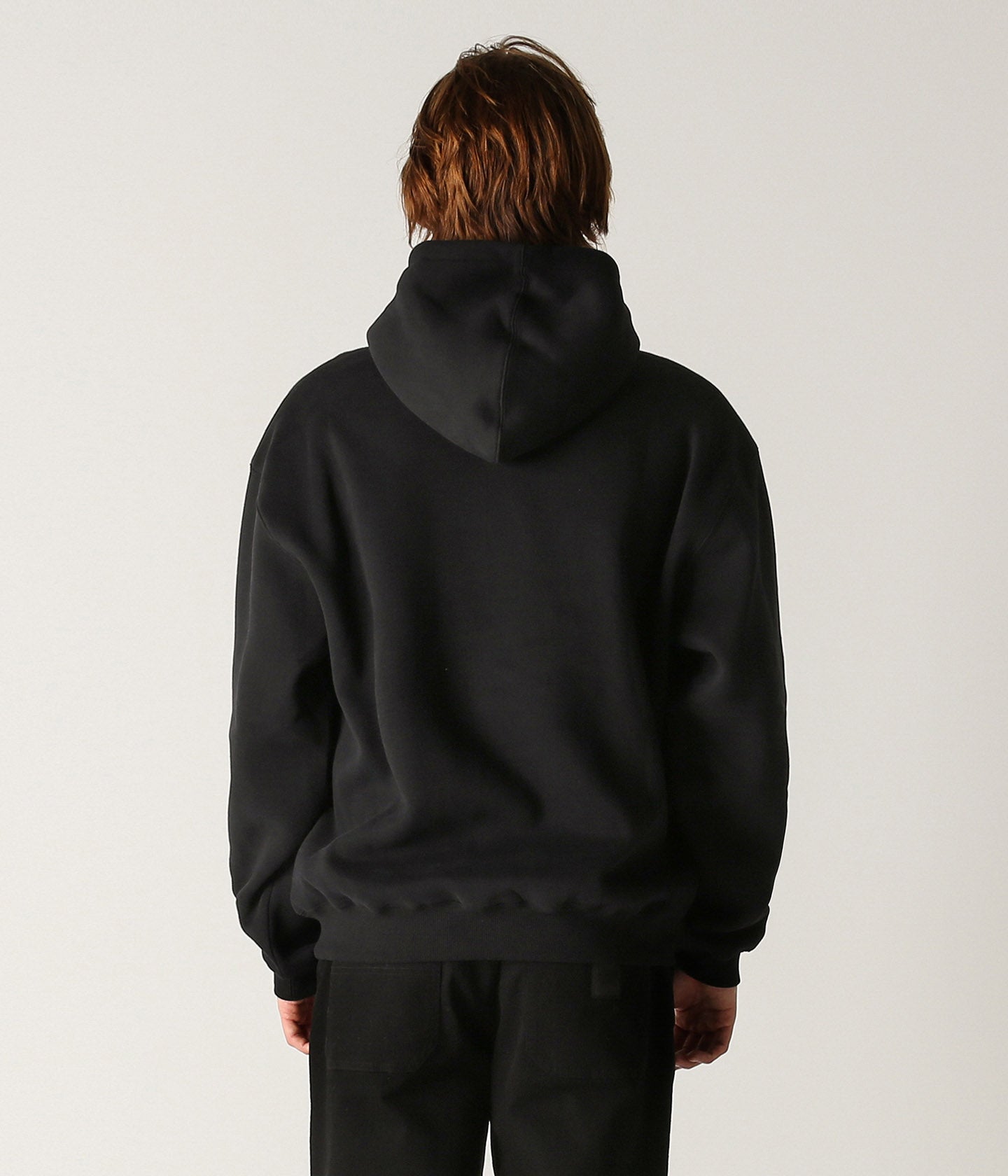 LEGACY EMB HOOD // BLACK