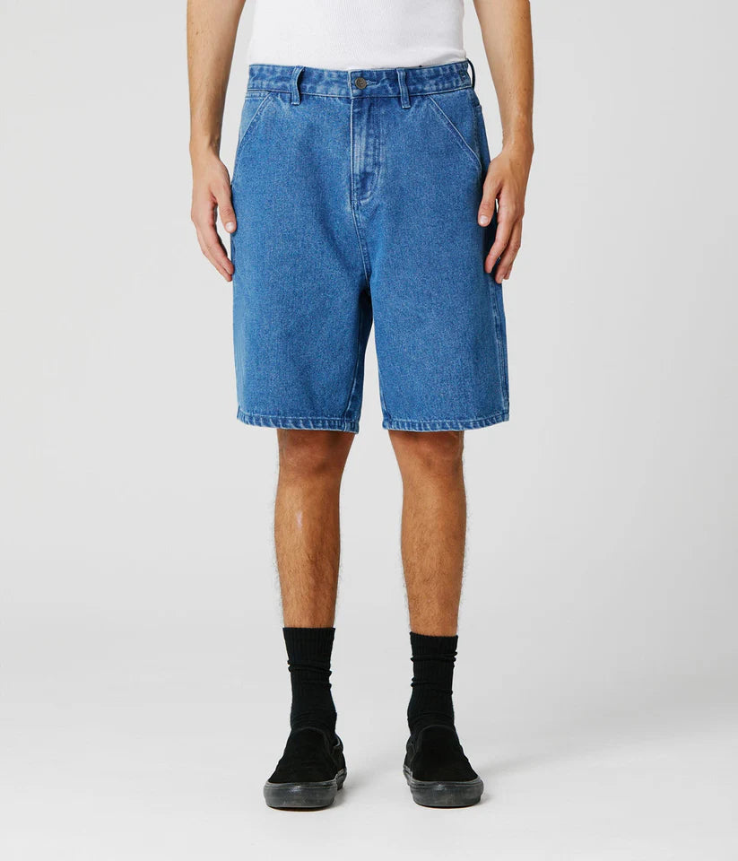 DISTEND DENIM WALKSHORT  //  WORN DENIM