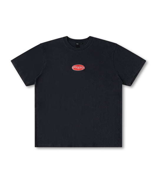FLATLINE T-SHIRT // WASHED BLACK