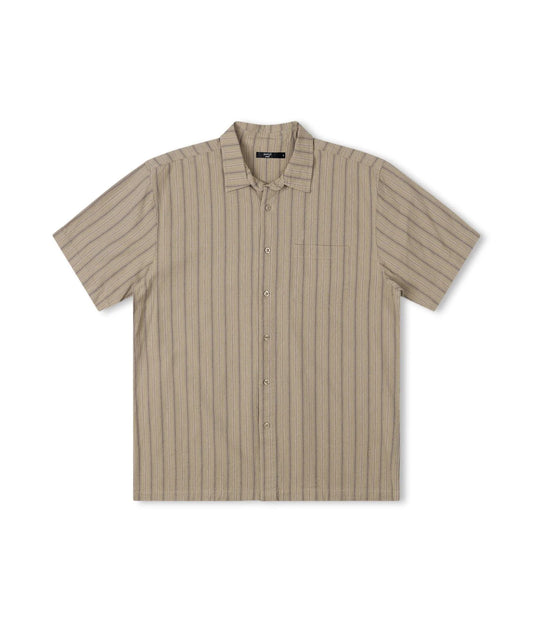 REYNOLDS STRIPED SS SHIRT MOSS