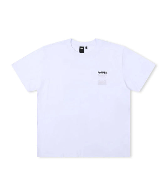 Two Tone Crux tee White