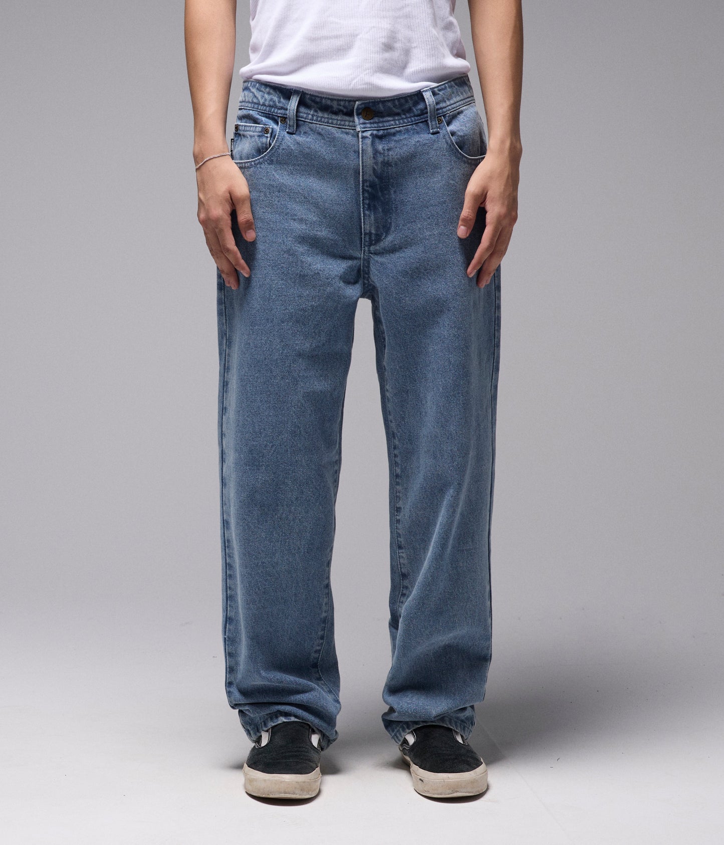 CRUX DENIM PANT // WORN BLUE