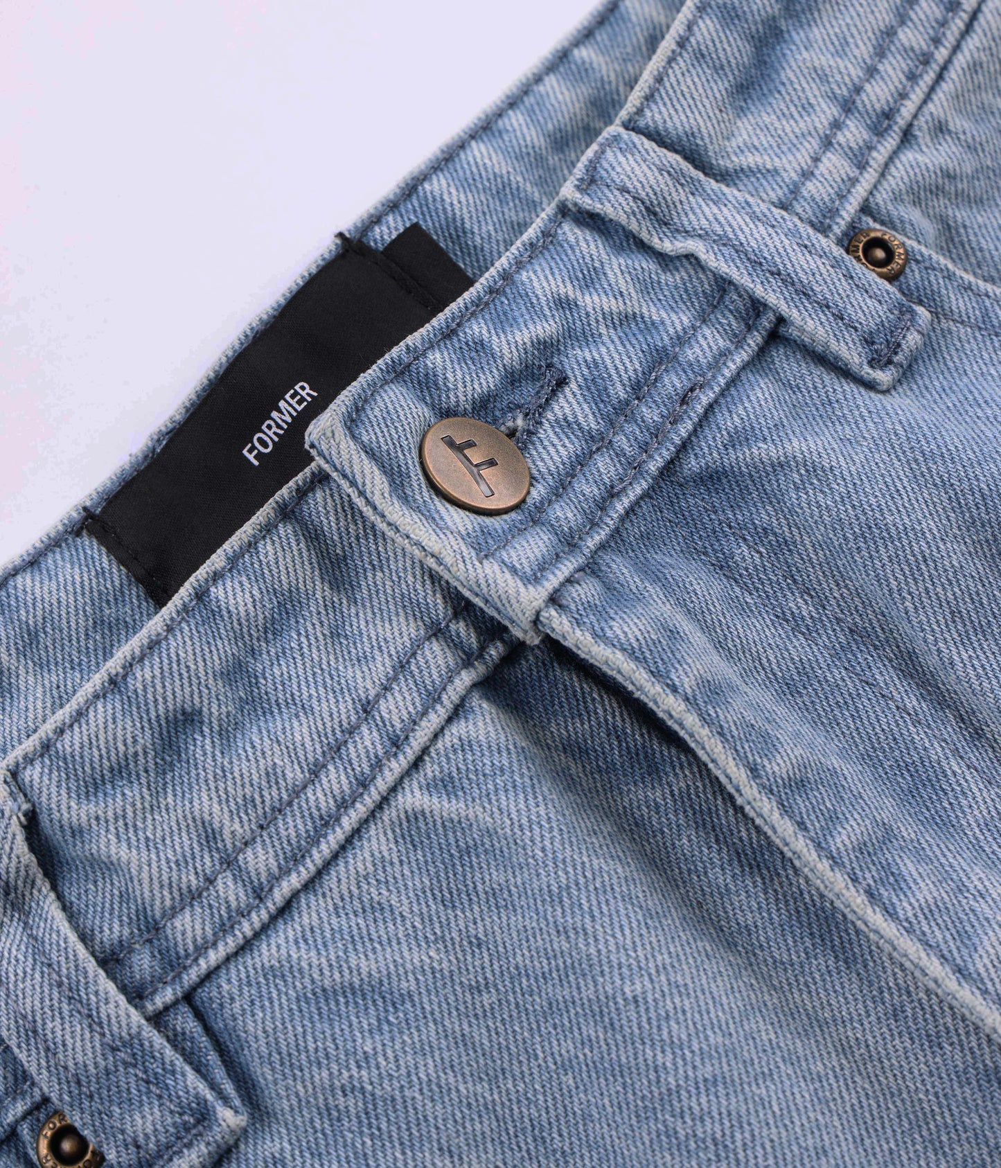CRUX DENIM PANT // WORN BLUE