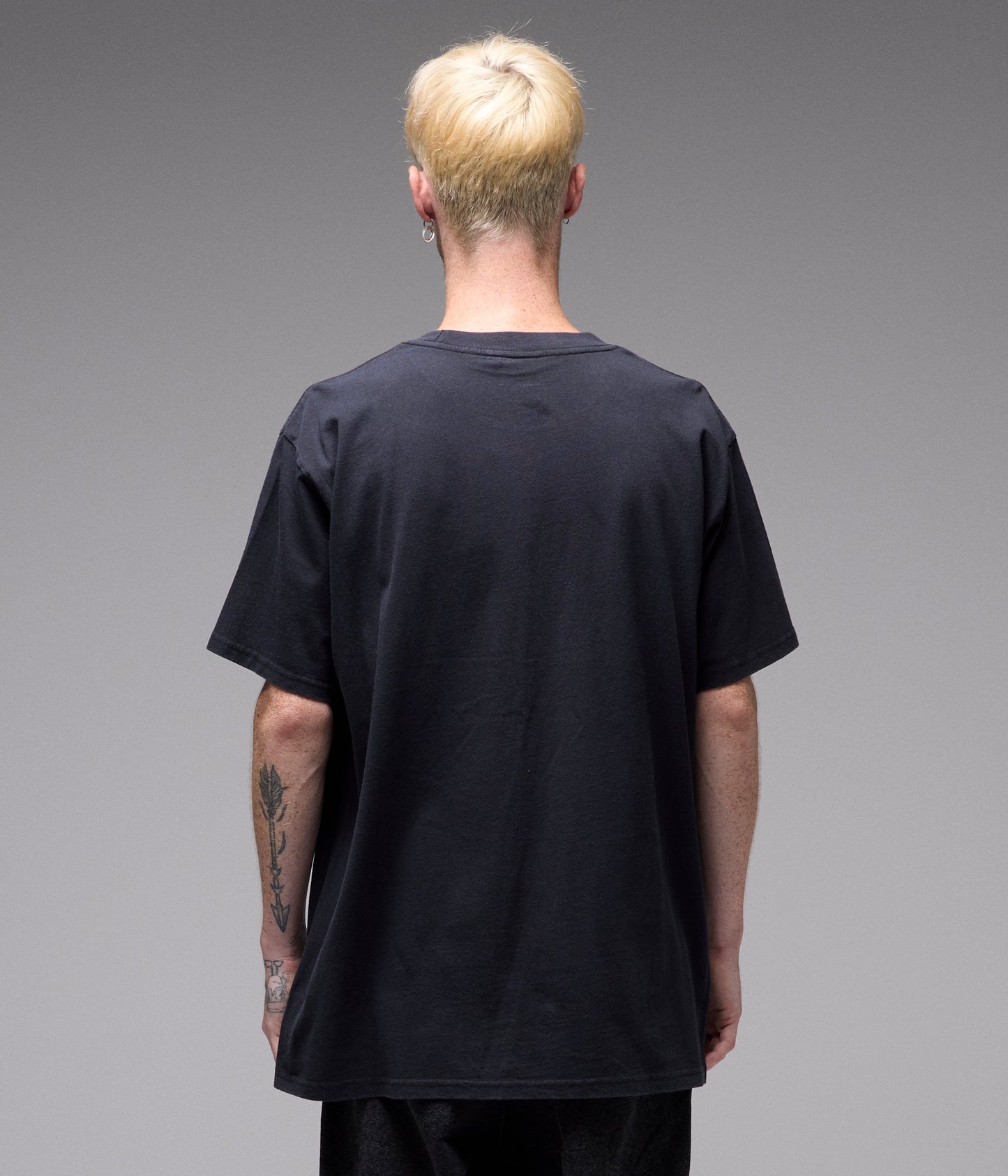 QUAVER T-SHIRT // WASHED BLACK