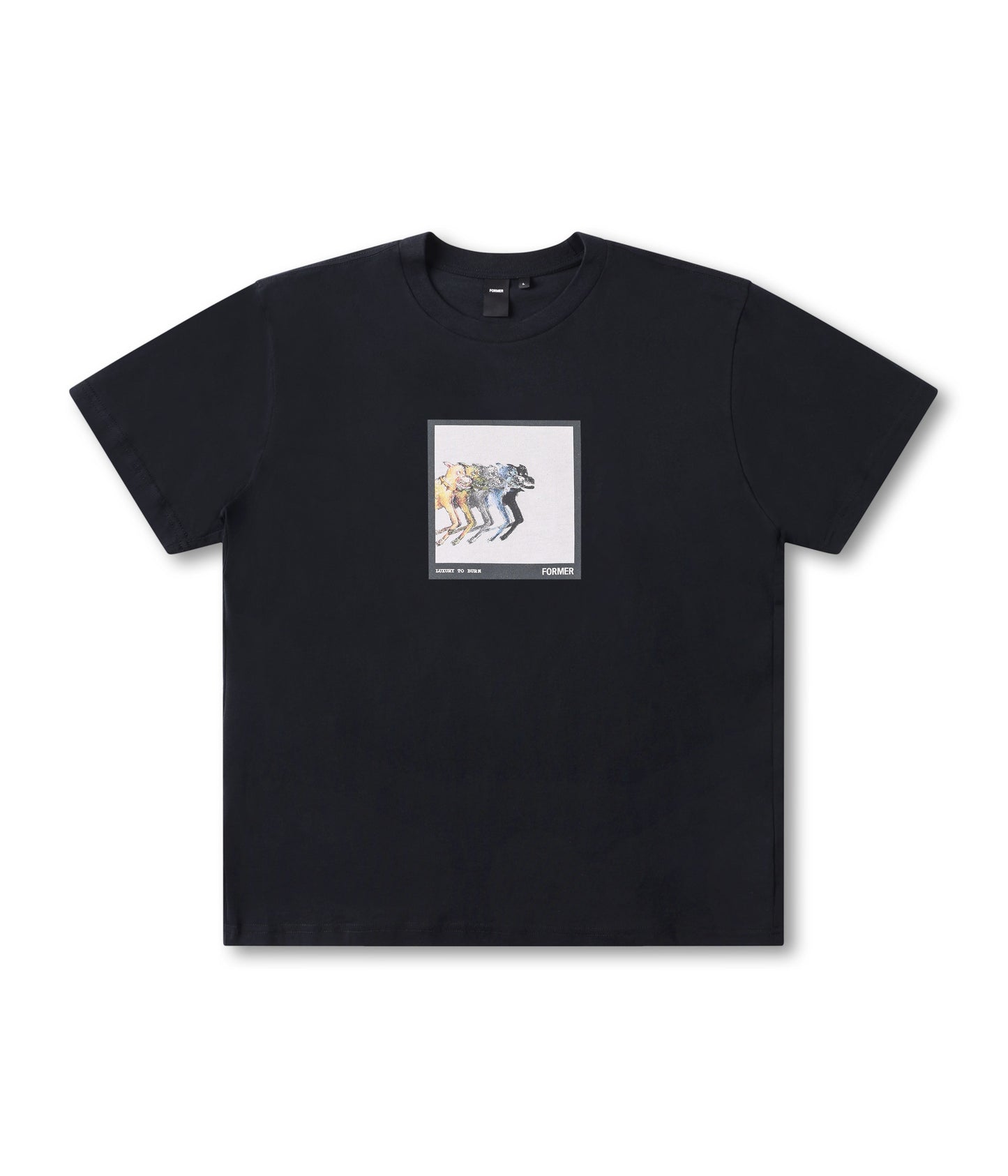 ERRATIC T-SHIRT // BLACK