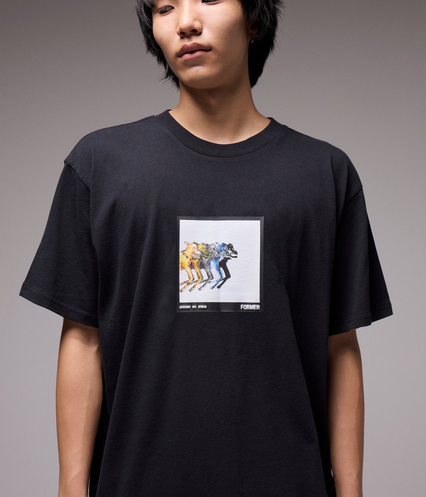 ERRATIC T-SHIRT // BLACK