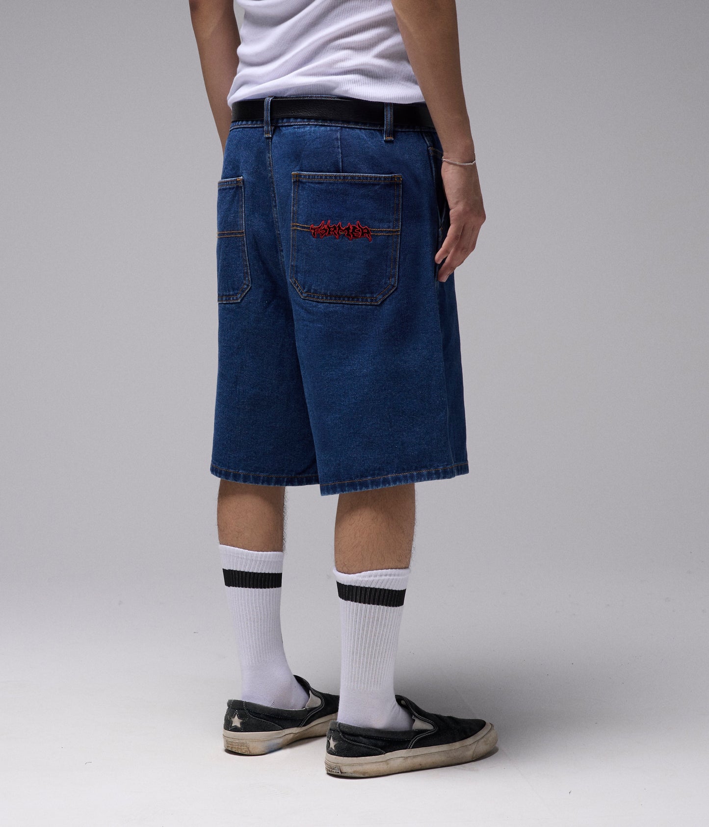 REYNOLDS DENIM 21" WALKSHORT // PROSCRIPTION DARK BLUE