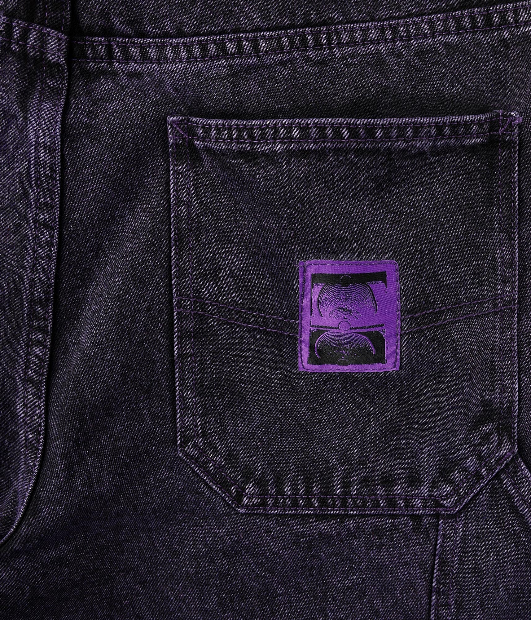 FORMER Distend Denim Pant in Washed Purple - FORMER x RAGE Collection