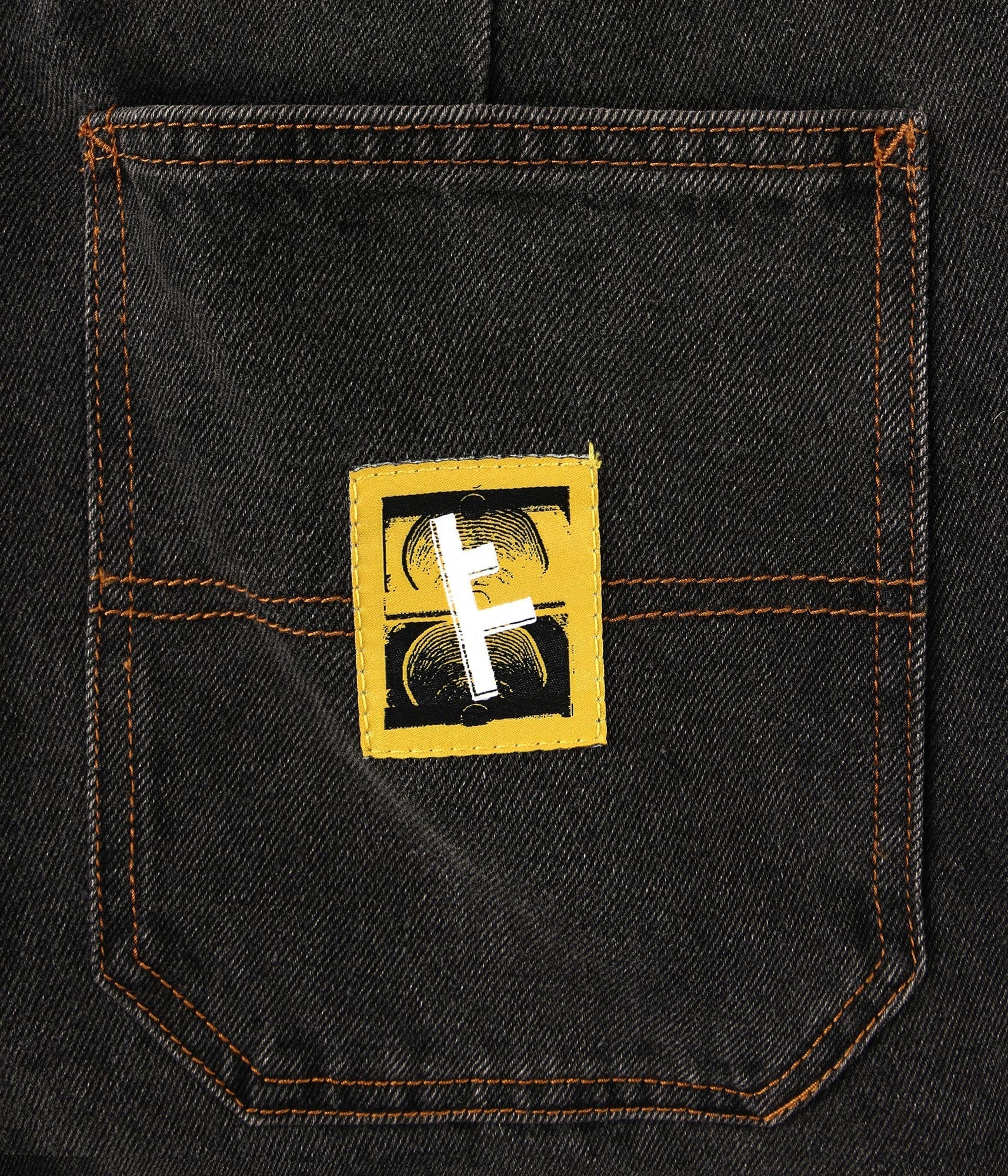 FORMER DXD Reynolds Denim Pant in WASHED BLACK - Destroyed By Dane Collection