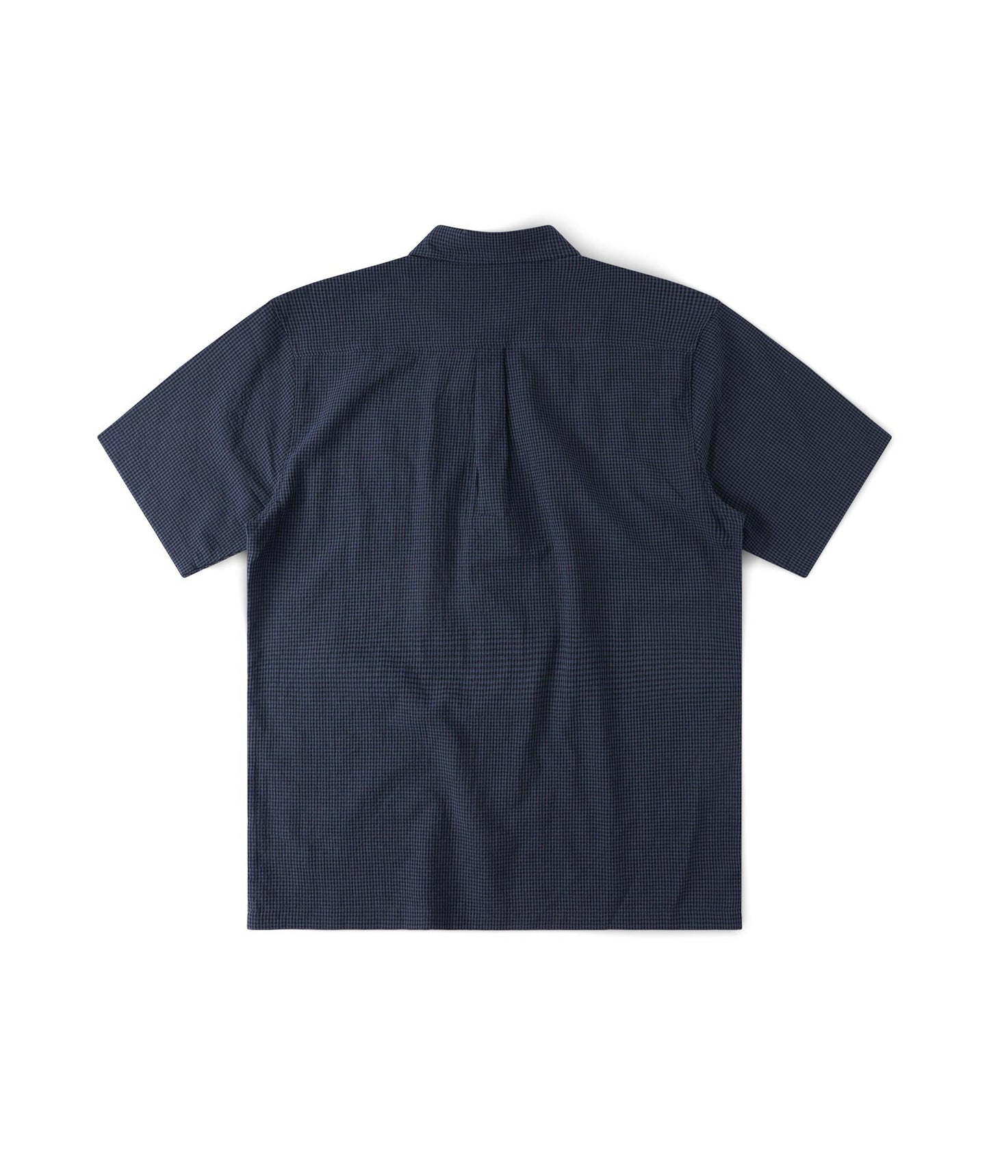 FORMER Vivian Check SS Shirt in NAVY
