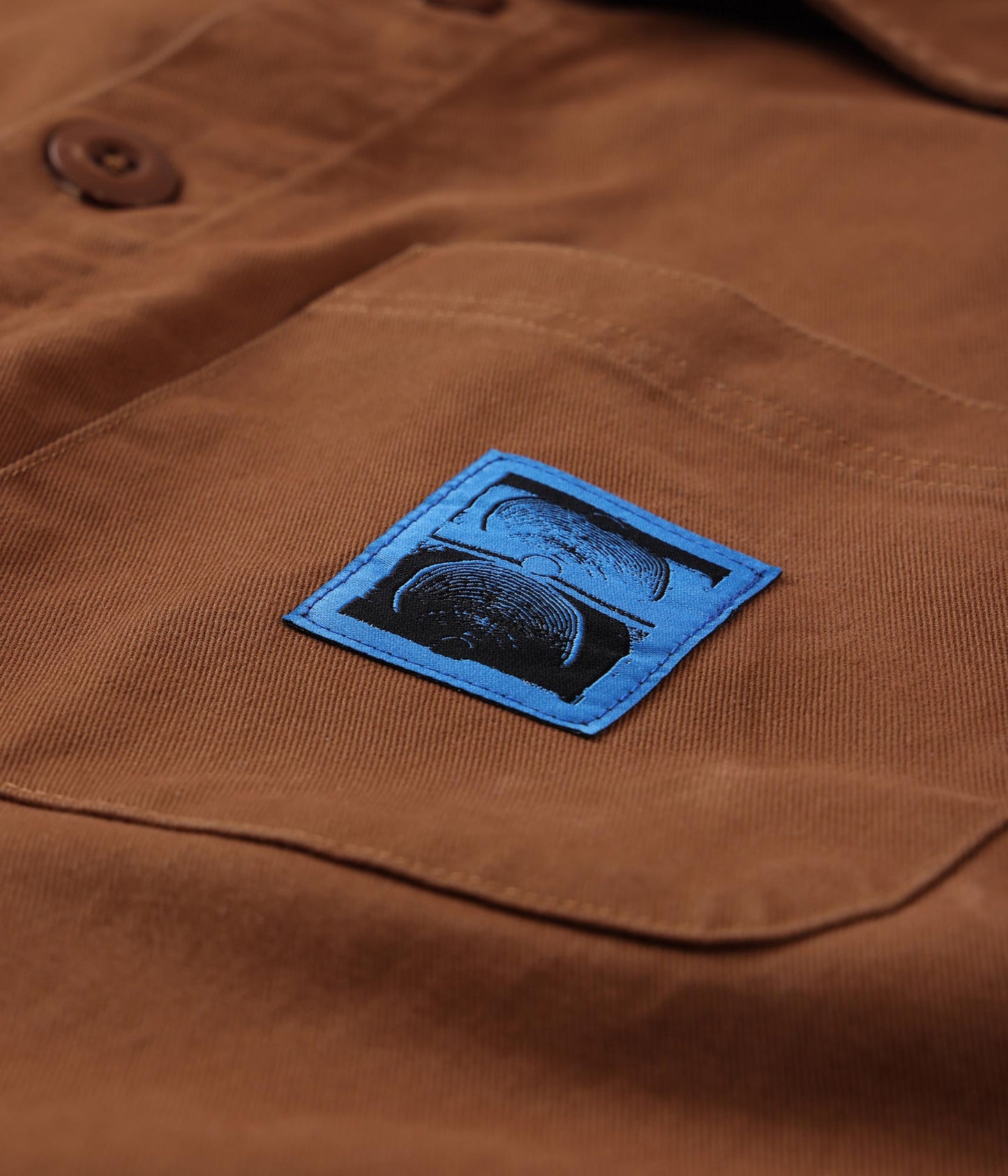 FORMER DXD Reynolds Overshirt in BROWN - Destroyed By Dane Collection