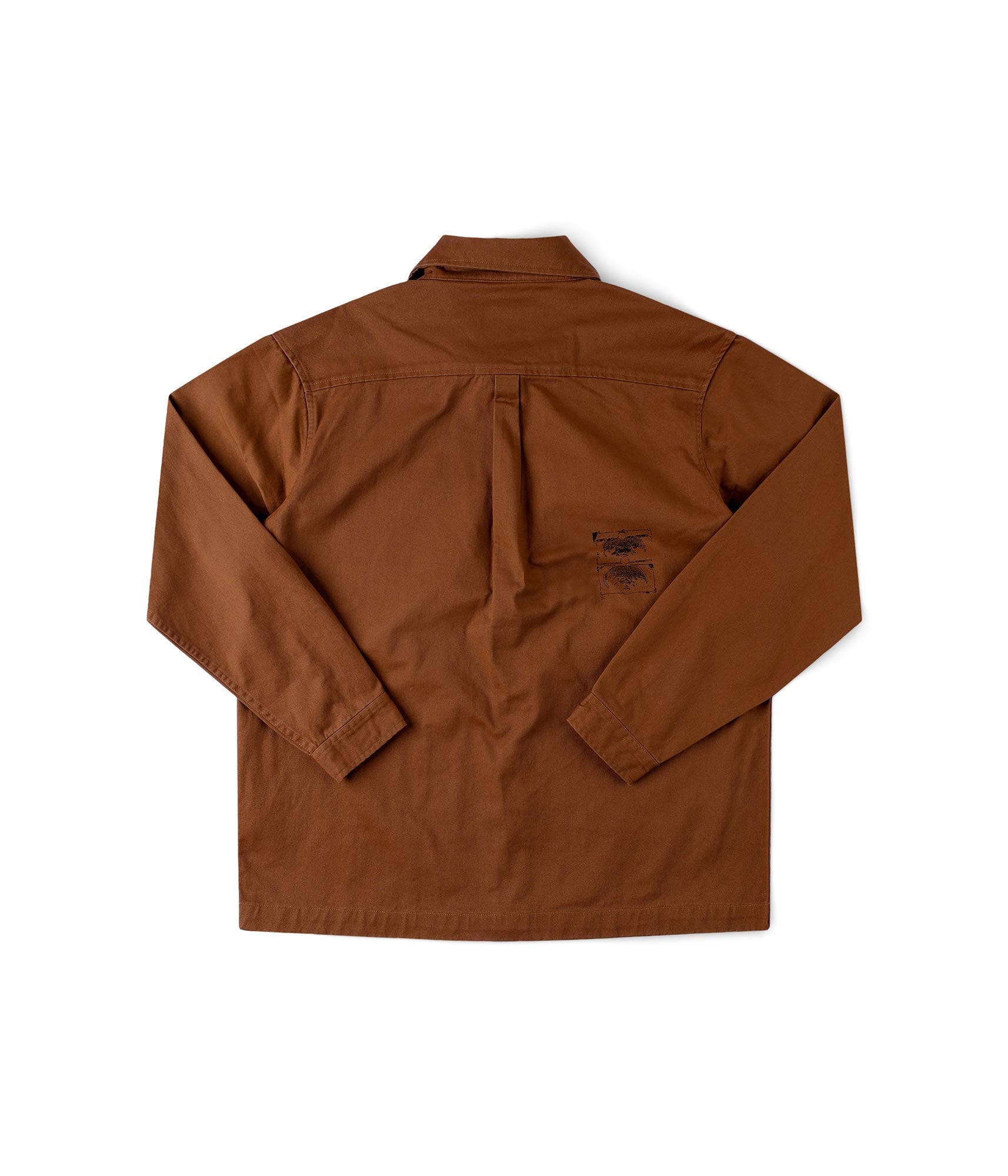 FORMER DXD Reynolds Overshirt in BROWN - Destroyed By Dane Collection