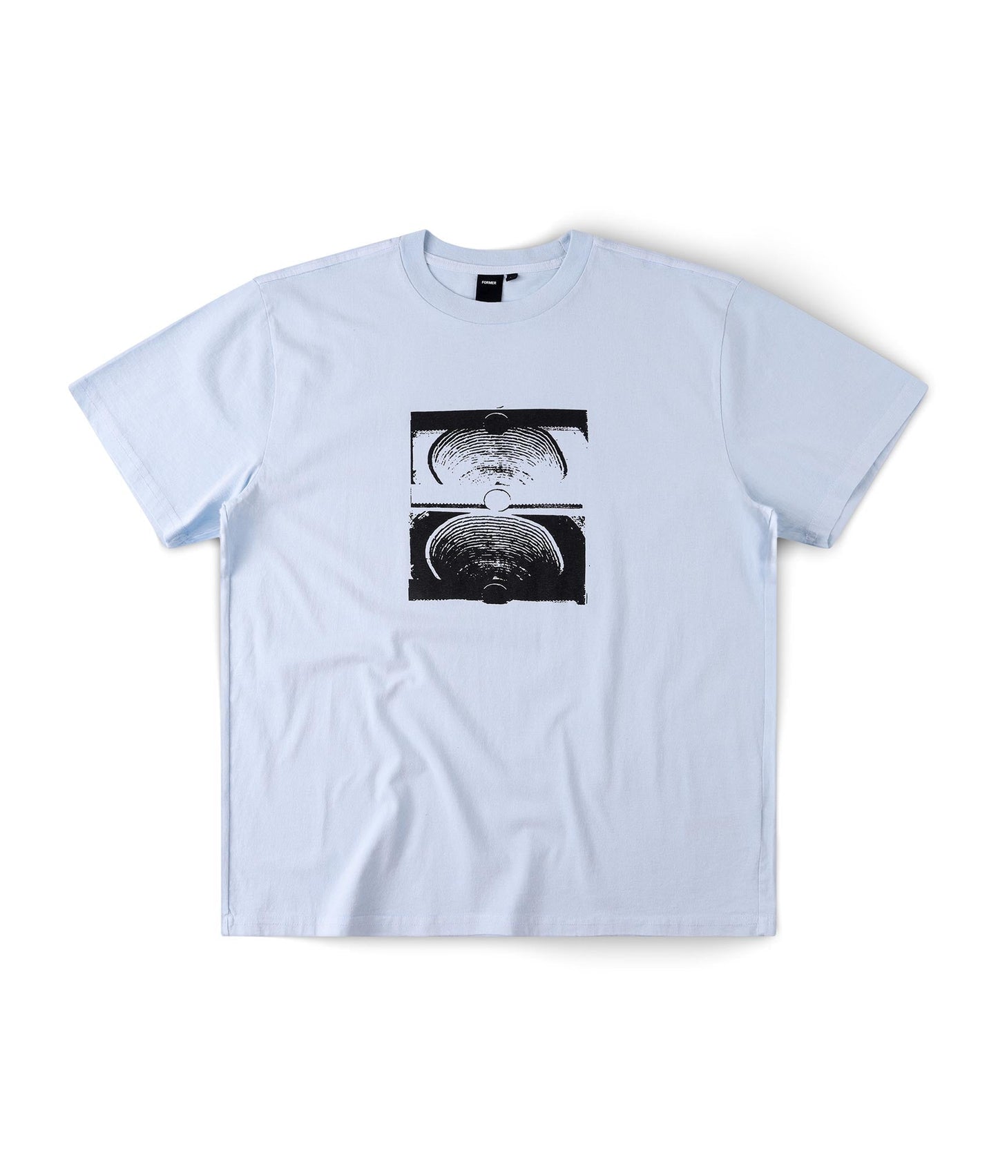 FORMER Crux Overdye T-shirt in WASHED SKY - Origin Collection