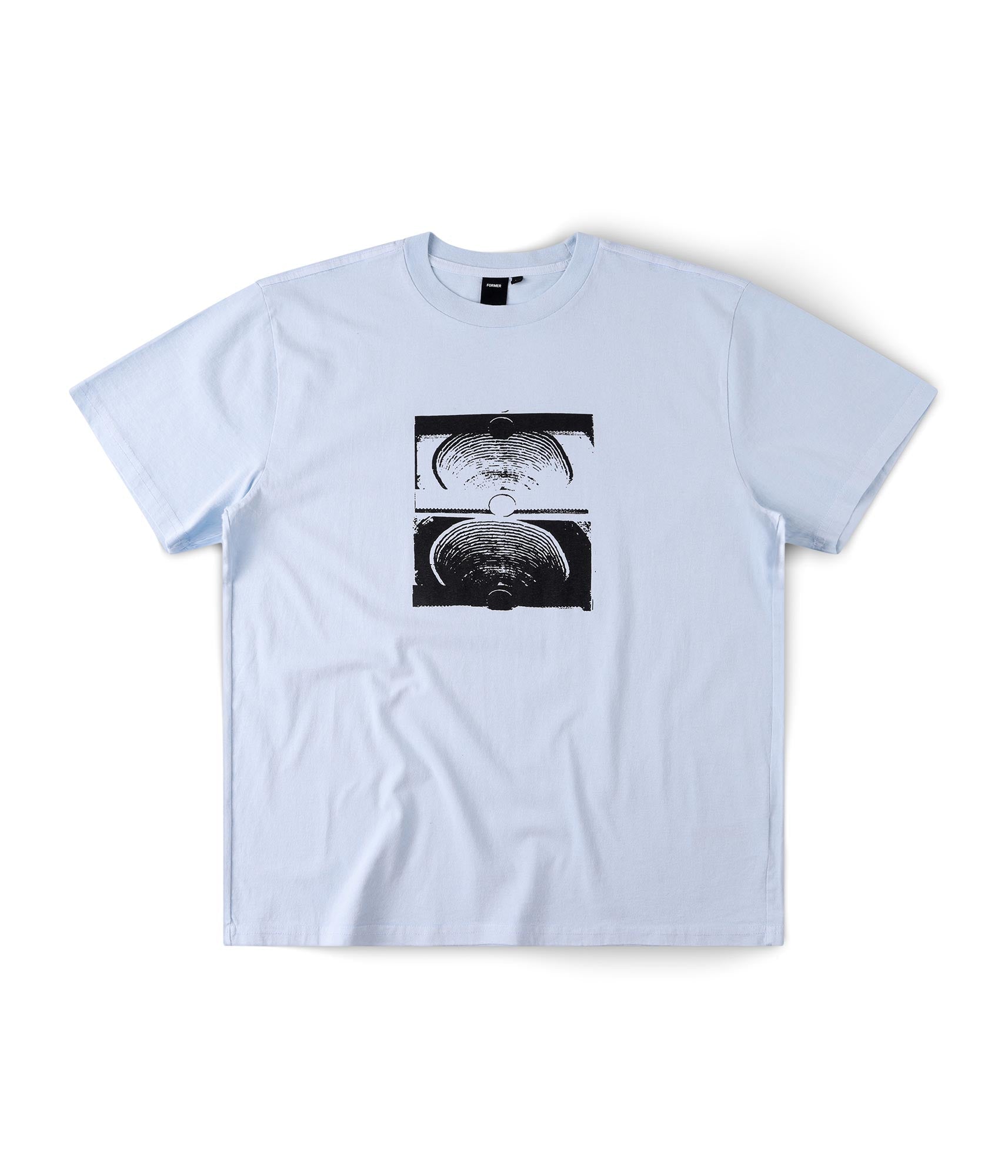 FORMER Crux Overdye T-shirt in WASHED SKY - Origin Collection