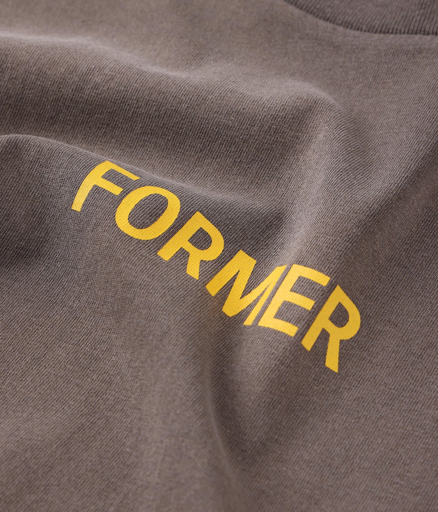 FORMER Legacy Overdye T-shirt in WASHED BROWN - Origin Collection